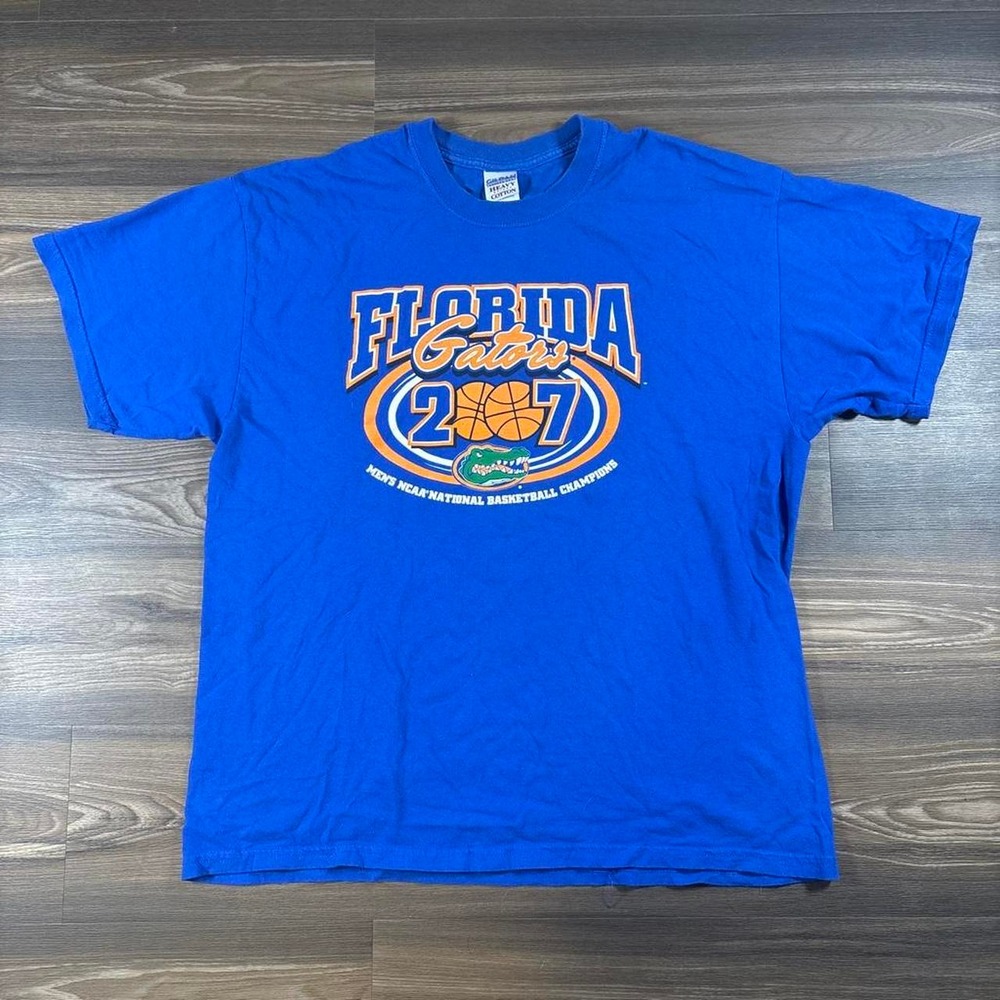 2007 Florida Gators NCAA Basketball Champions T-Shirt